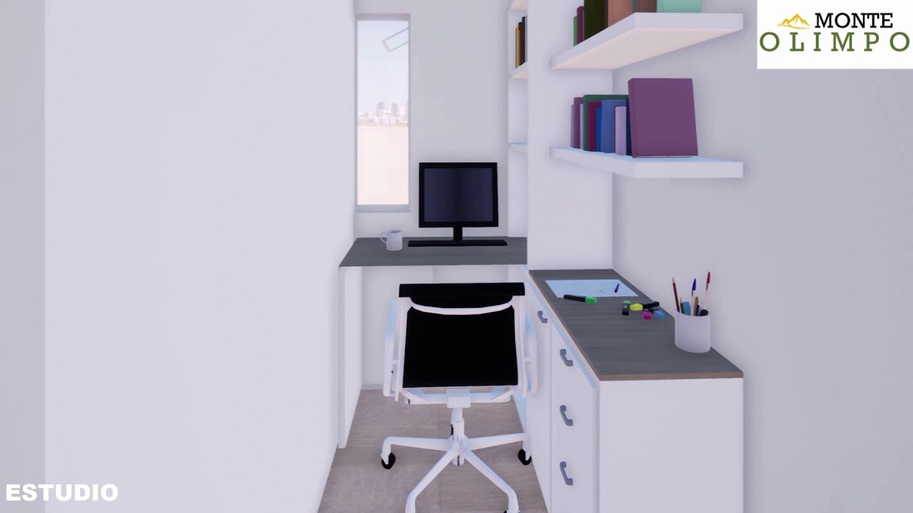 Interior del apartamento modelo del proyecto Monte Olimpo