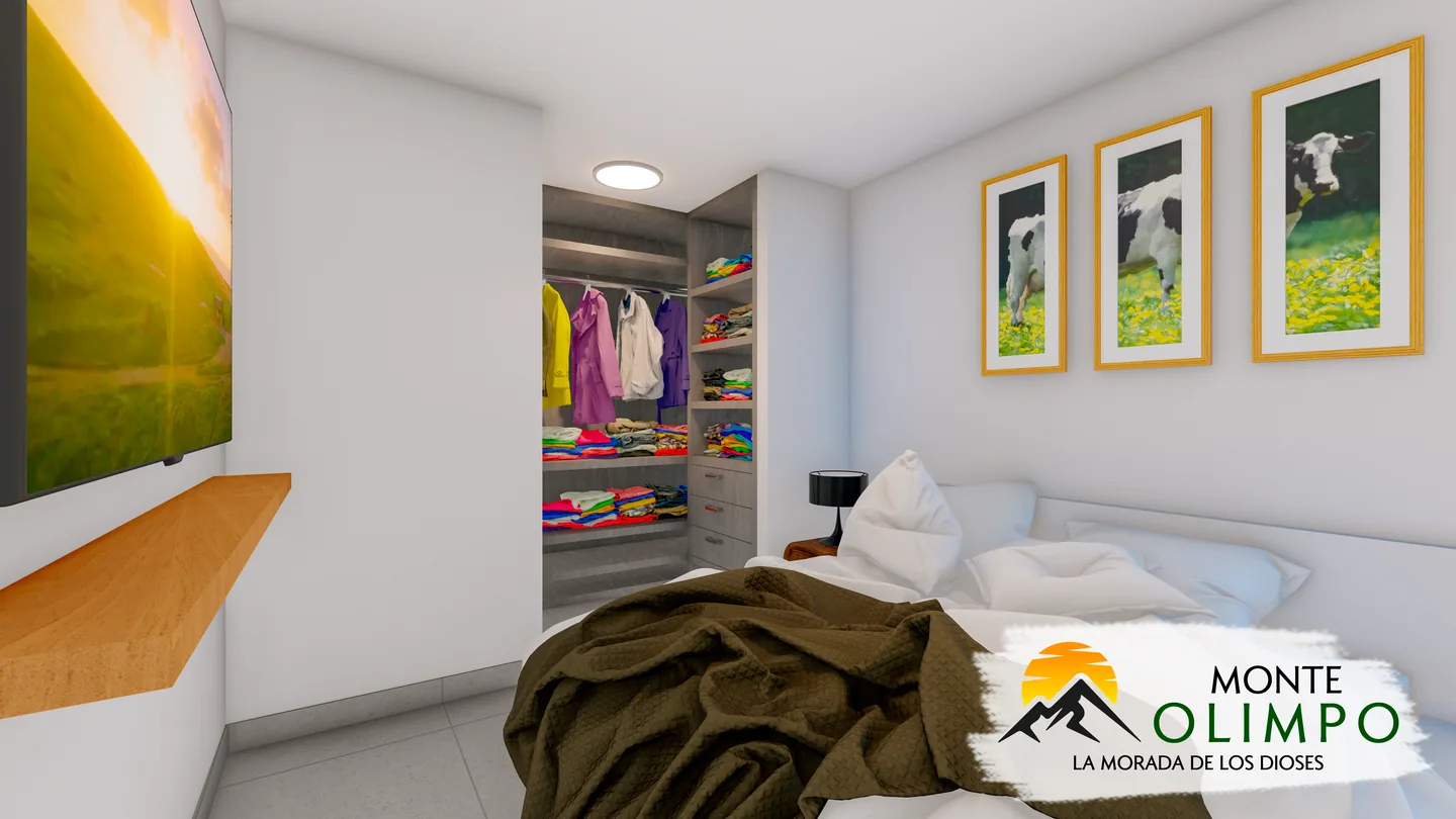 Alcoba de apartamento