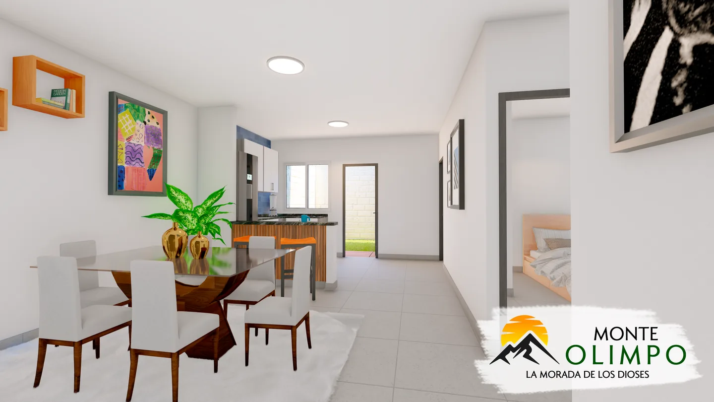 Interior de apartamento en Monte Olimpo