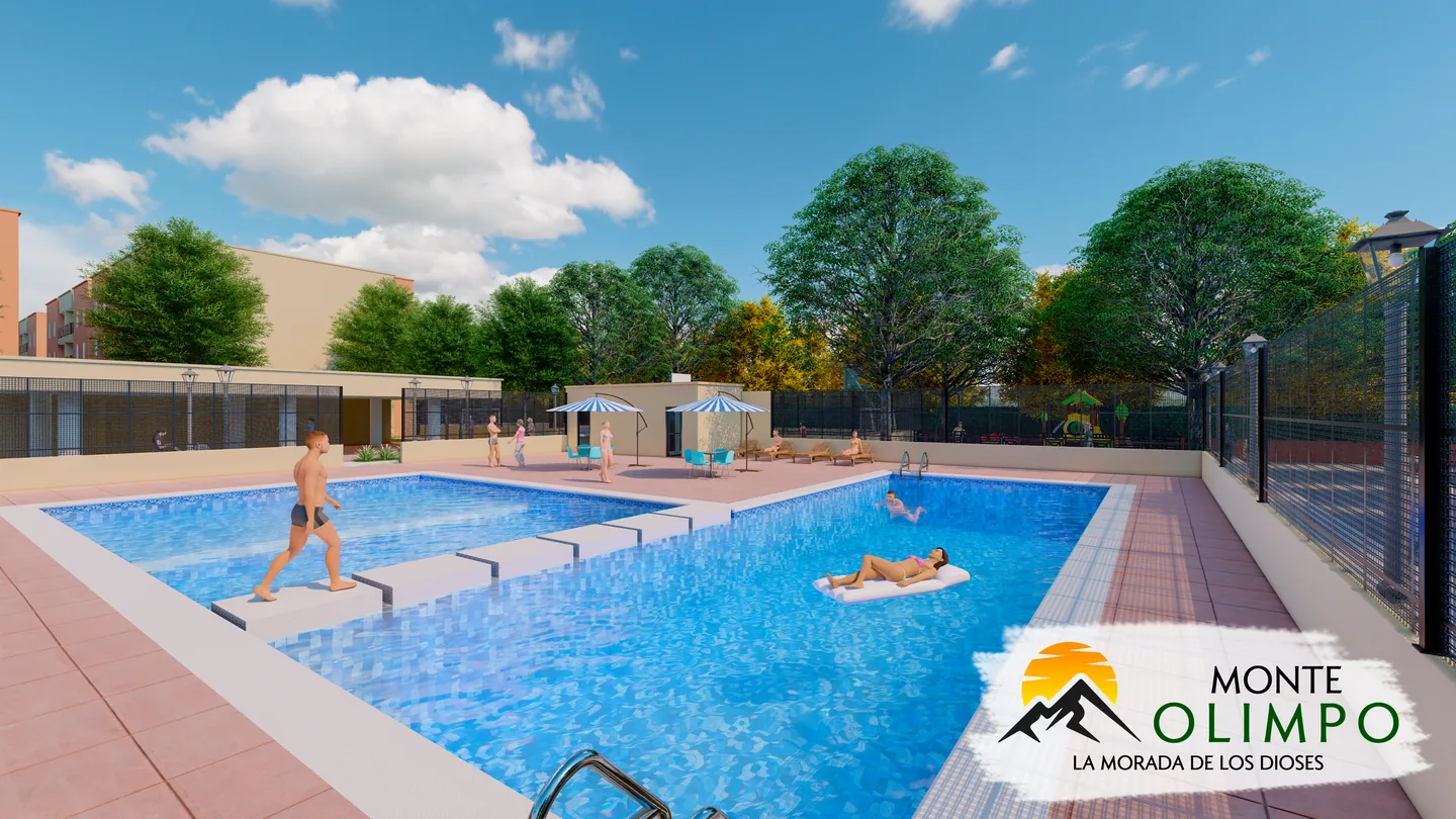 Piscina proyectada de Monte Olimpo